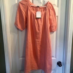 Womens new peach color dress. New with tags.